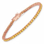 Classic Round Prong Set Tennis Bracelet