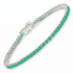 Classic Round Prong Set Tennis Bracelet