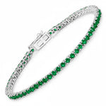Classic Round Prong Set Tennis Bracelet