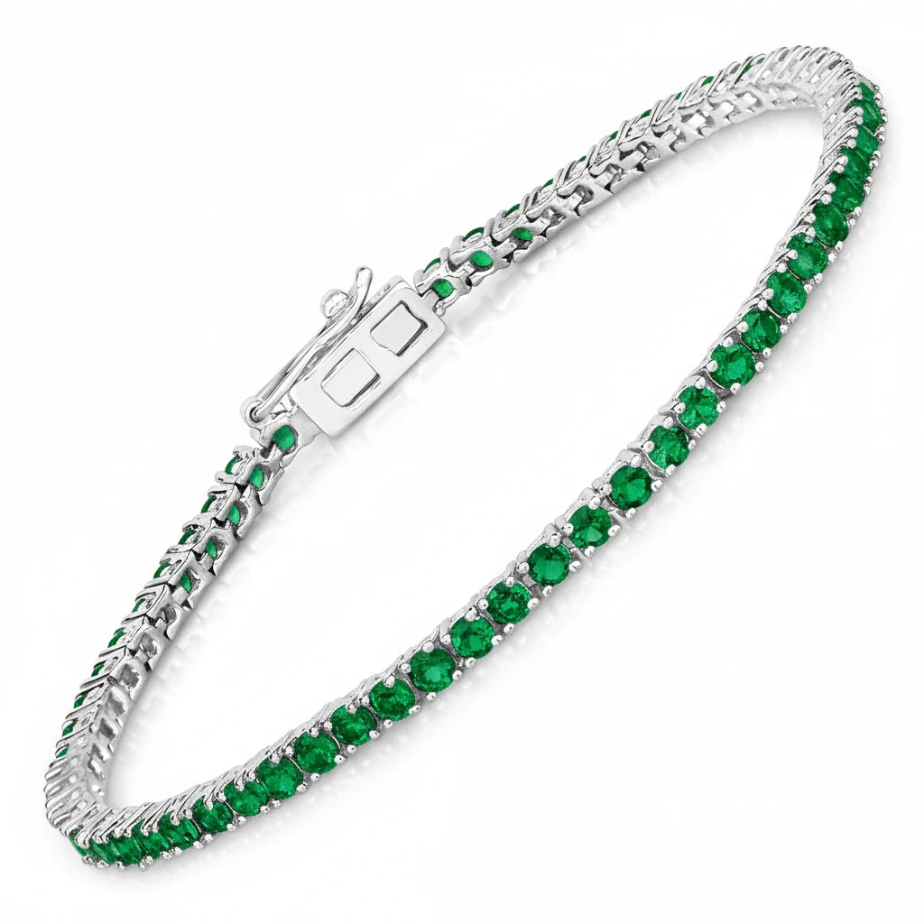 Classic Round Prong Set Tennis Bracelet