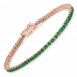 Classic Round Prong Set Tennis Bracelet