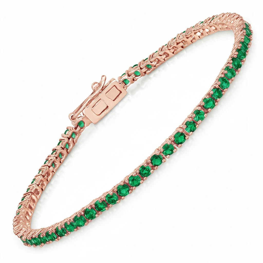 Classic Round Prong Set Tennis Bracelet