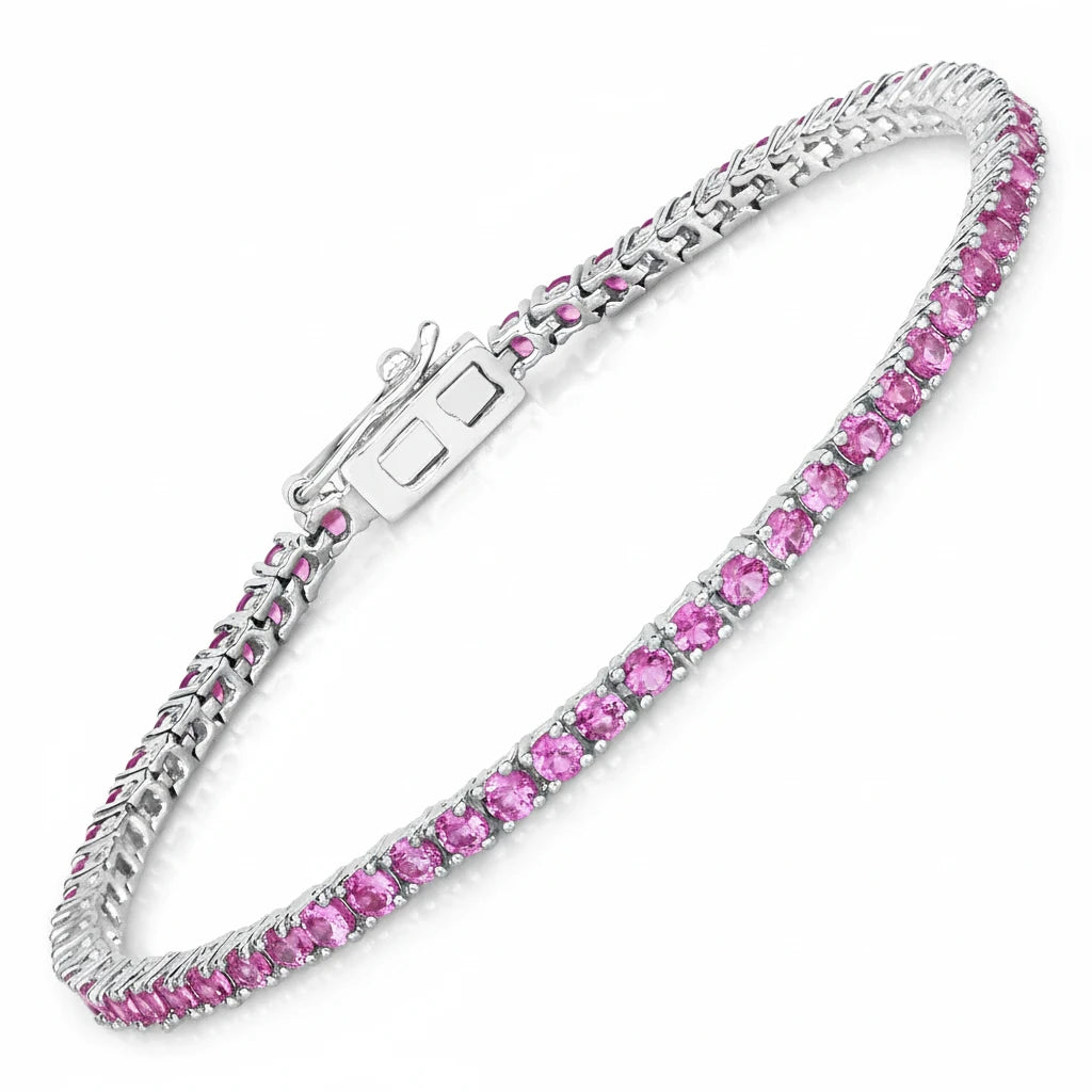 Classic Round Prong Set Tennis Bracelet