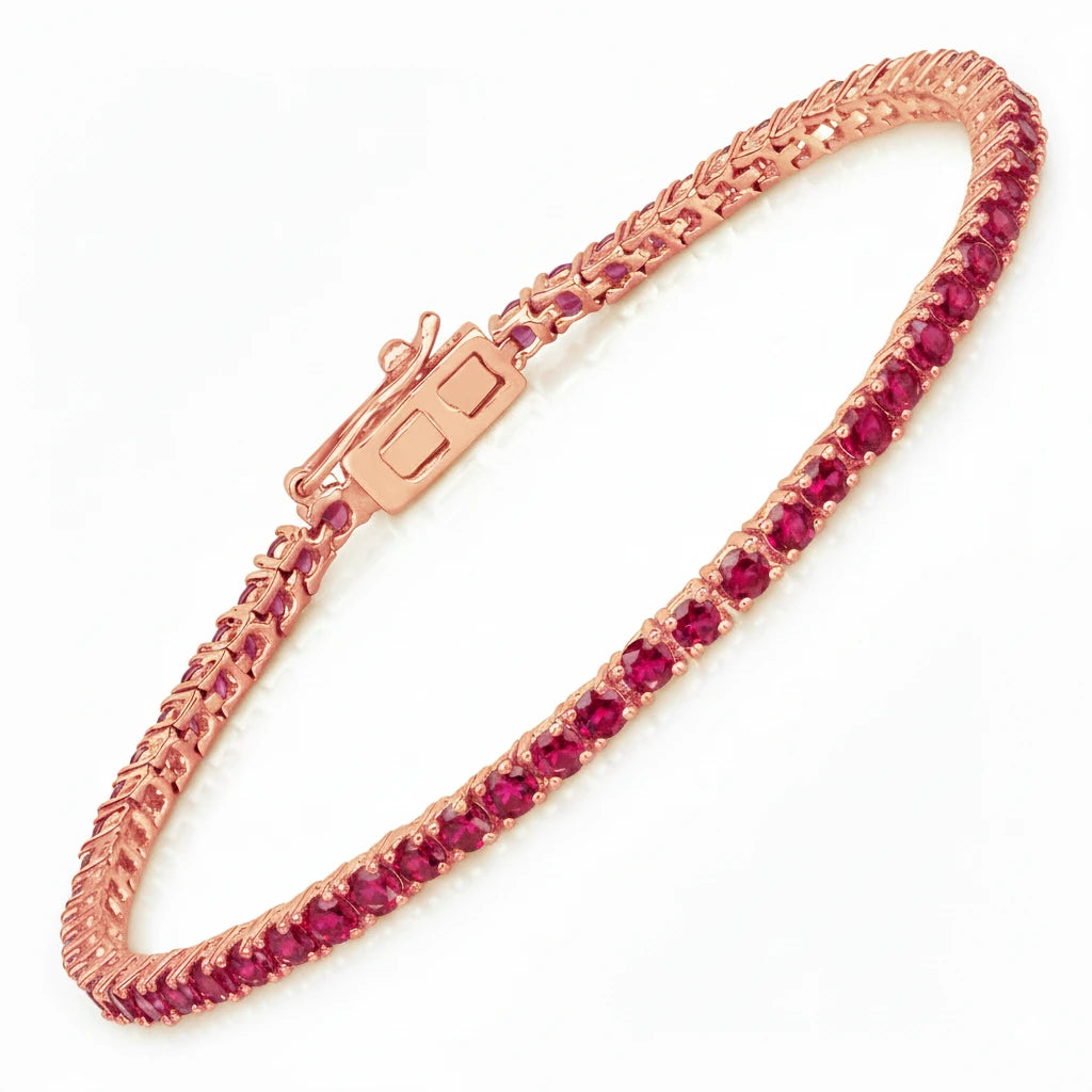 Classic Round Prong Set Tennis Bracelet