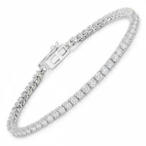 Classic Round Prong Set Tennis Bracelet