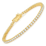 Classic Round Prong Set Tennis Bracelet