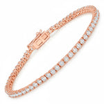 Classic Round Prong Set Tennis Bracelet