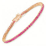 Classic Round Prong Set Tennis Bracelet