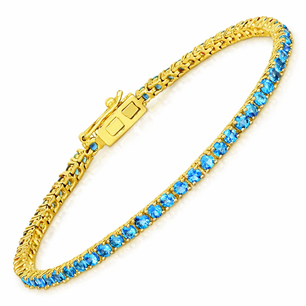 Classic Round Prong Set Tennis Bracelet