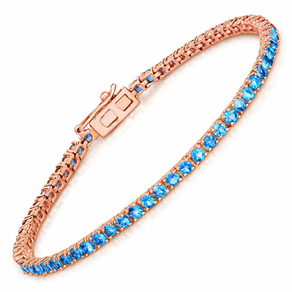 Classic Round Prong Set Tennis Bracelet