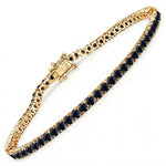 Round Prong Set Tennis Bracelet