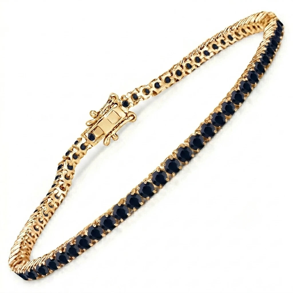 Round Prong Set Tennis Bracelet