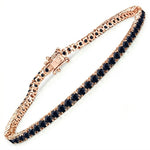 Round Prong Set Tennis Bracelet