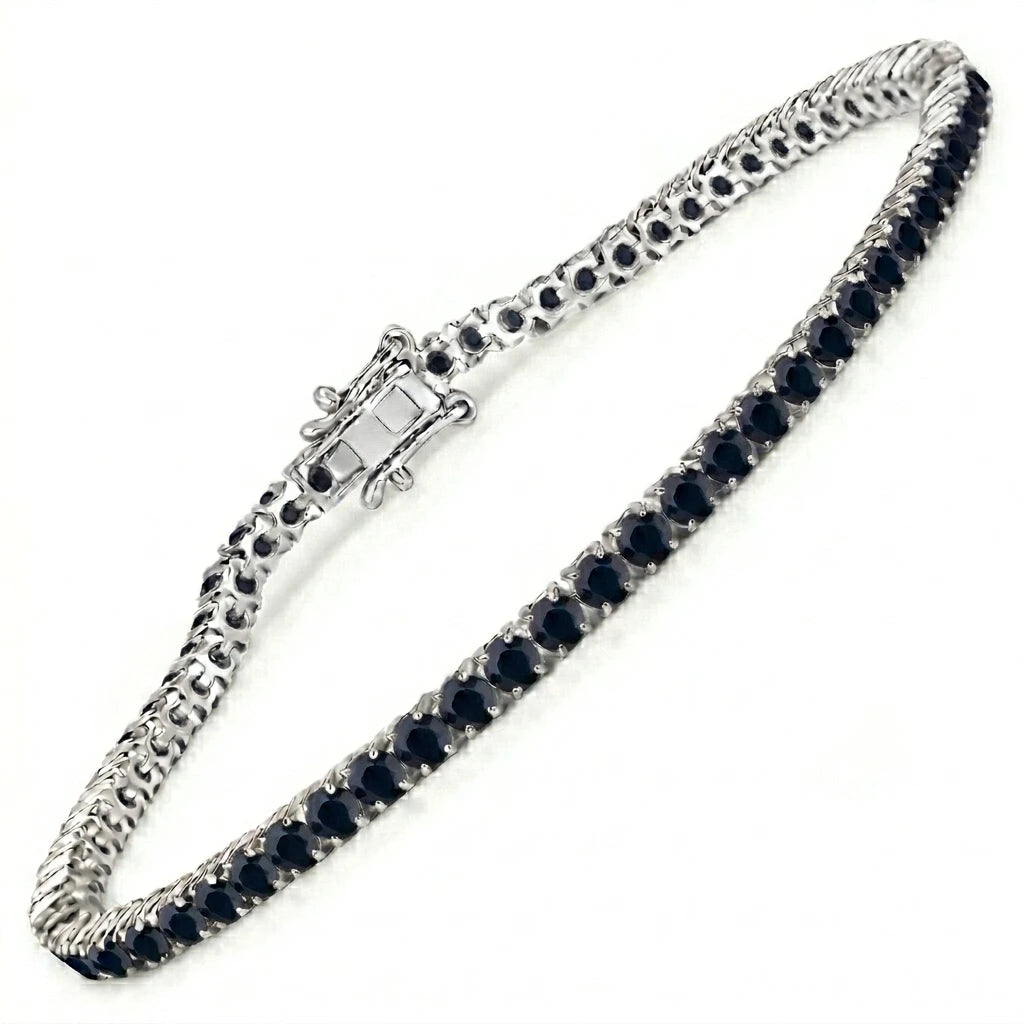Round Prong Set Tennis Bracelet