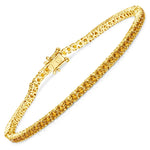 Round Prong Set Tennis Bracelet