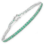 Round Prong Set Tennis Bracelet