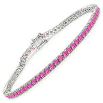 Round Prong Set Tennis Bracelet