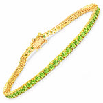 Round Prong Set Tennis Bracelet