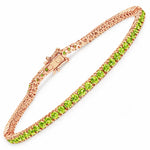 Round Prong Set Tennis Bracelet