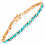 Round Prong Set Tennis Bracelet