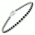 Round Prong Set Magnet Lock Bracelet