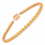 Round Prong Set Magnet Lock Bracelet