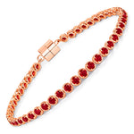 Round Prong Set Magnet Lock Bracelet