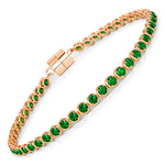 Round Prong Set Magnet Lock Bracelet
