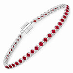 Round Prong Set Magnet Lock Bracelet