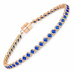 Round Prong Set Magnet Lock Bracelet