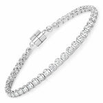 Round Prong Set Magnet Lock Bracelet