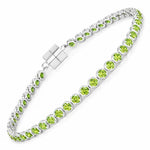 Round Prong Set Magnet Lock Bracelet