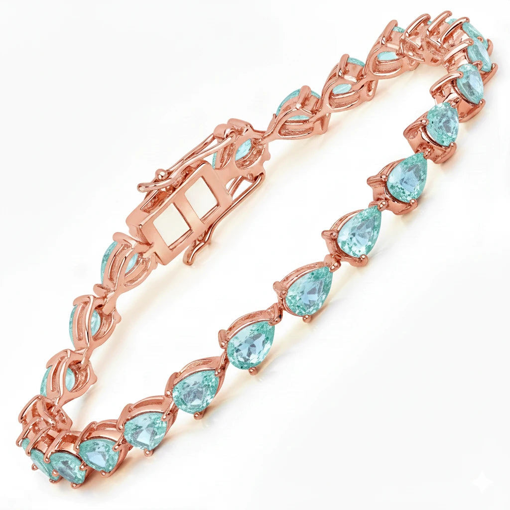Prong Set Marquise Cut Tennis Bracelet