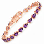 Prong Set Marquise Cut Tennis Bracelet