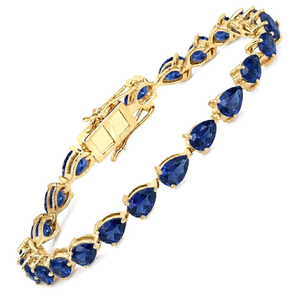 Prong Set Marquise Cut Tennis Bracelet