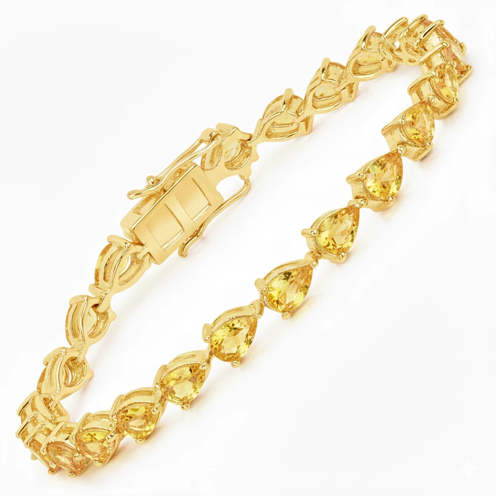 Prong Set Marquise Cut Tennis Bracelet