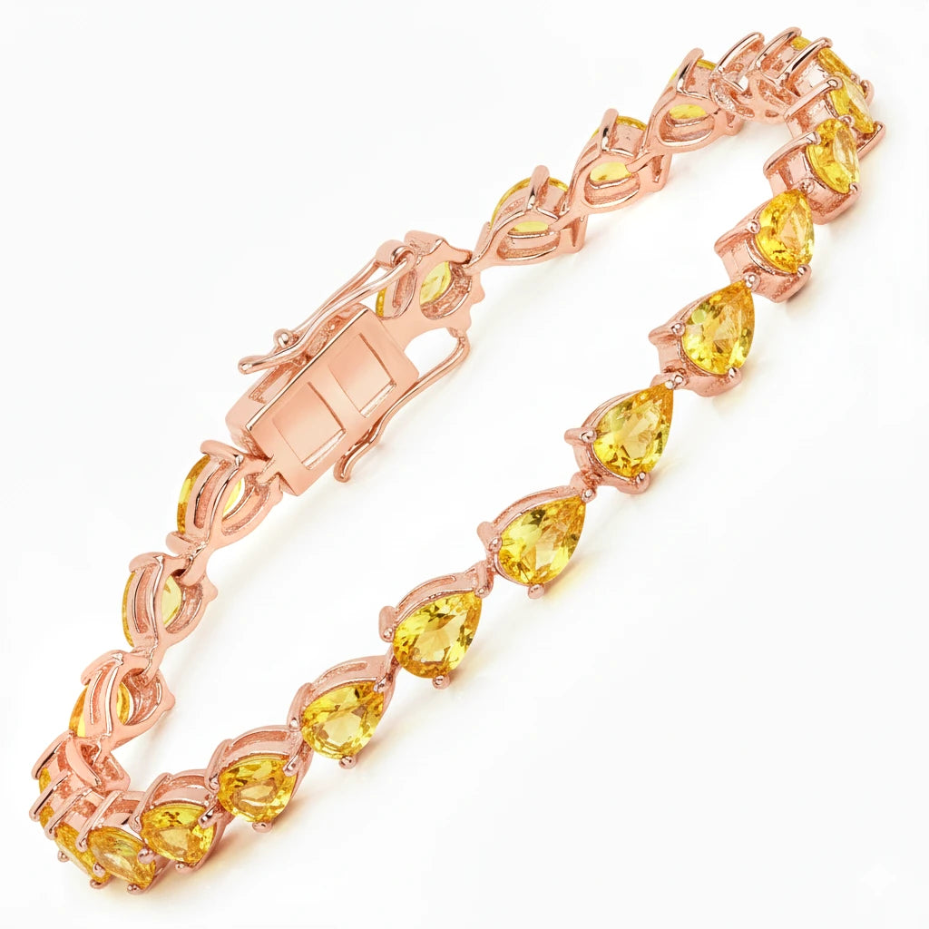 Prong Set Marquise Cut Tennis Bracelet