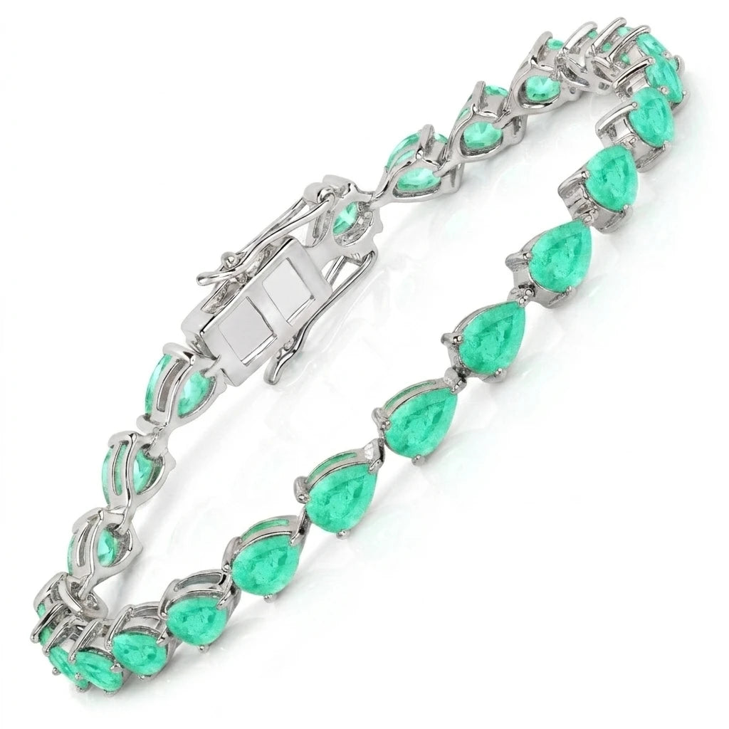 Prong Set Marquise Cut Tennis Bracelet
