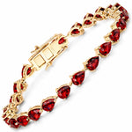 Prong Set Marquise Cut Tennis Bracelet