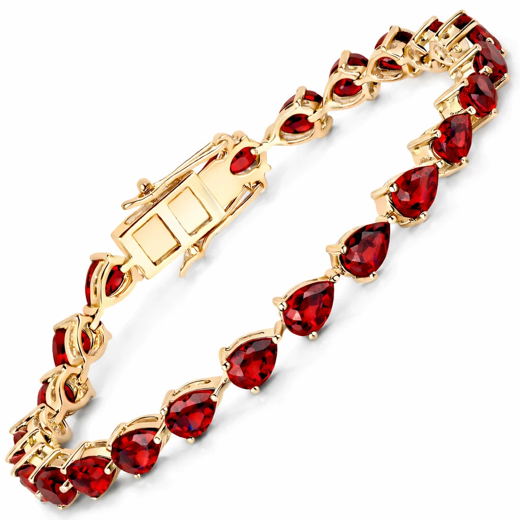Prong Set Marquise Cut Tennis Bracelet