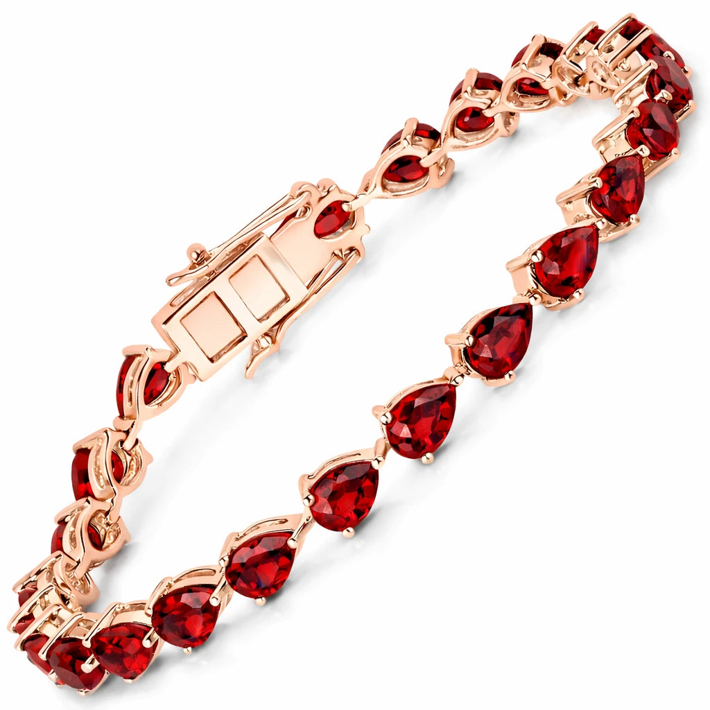 Prong Set Marquise Cut Tennis Bracelet
