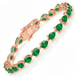 Prong Set Marquise Cut Tennis Bracelet