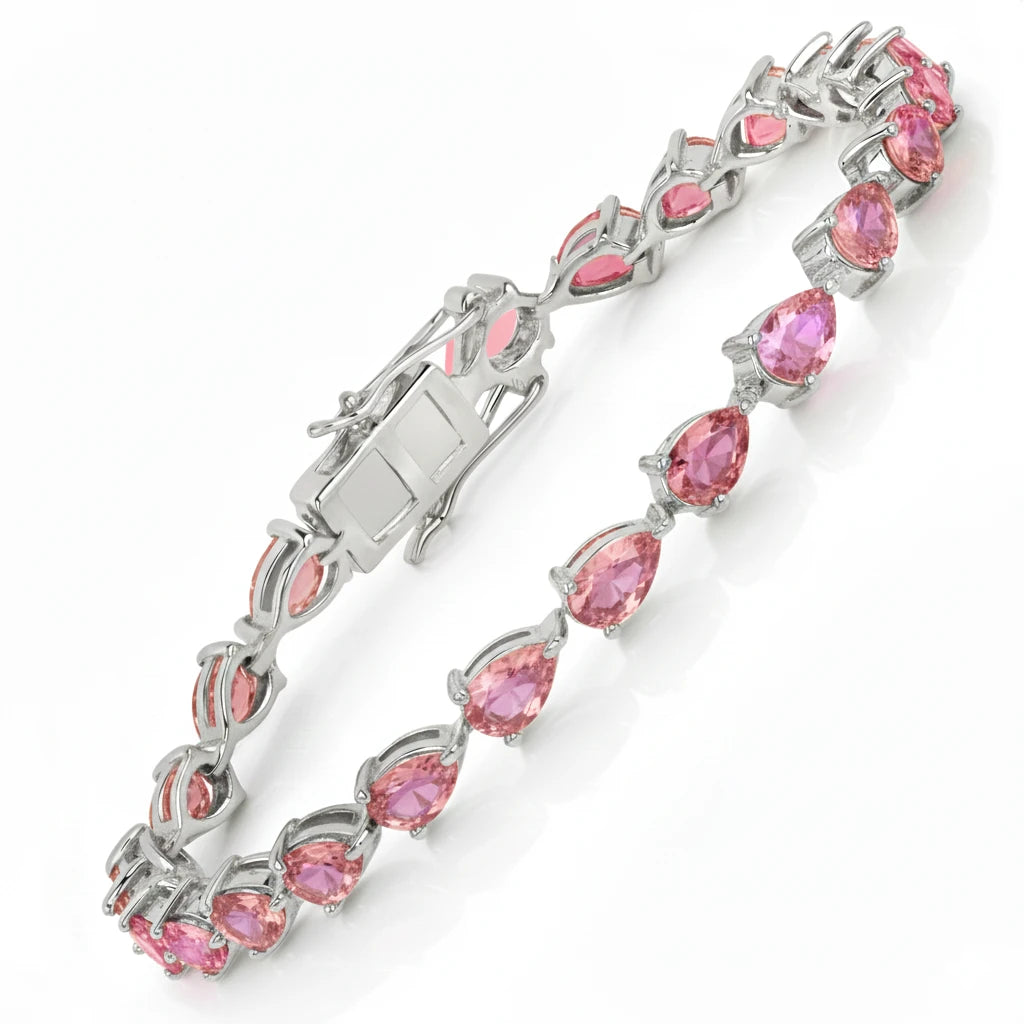 Prong Set Marquise Cut Tennis Bracelet