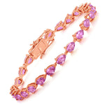 Prong Set Marquise Cut Tennis Bracelet