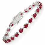 Prong Set Marquise Cut Tennis Bracelet