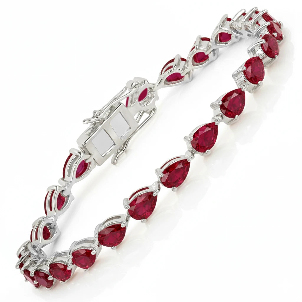Prong Set Marquise Cut Tennis Bracelet
