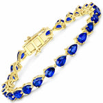 Prong Set Marquise Cut Tennis Bracelet