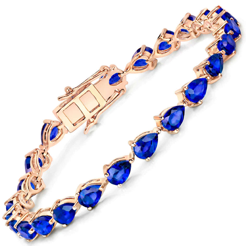 Prong Set Marquise Cut Tennis Bracelet