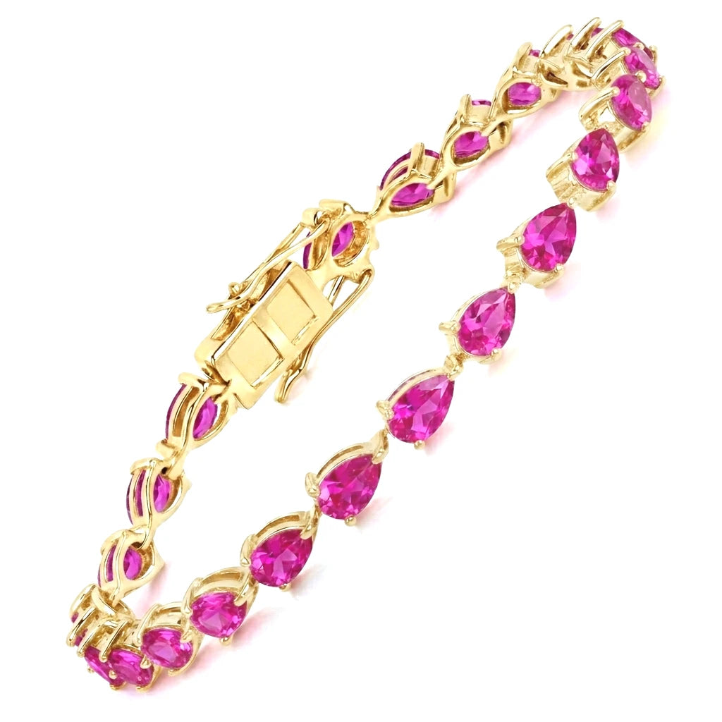 Prong Set Marquise Cut Tennis Bracelet