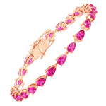 Prong Set Marquise Cut Tennis Bracelet